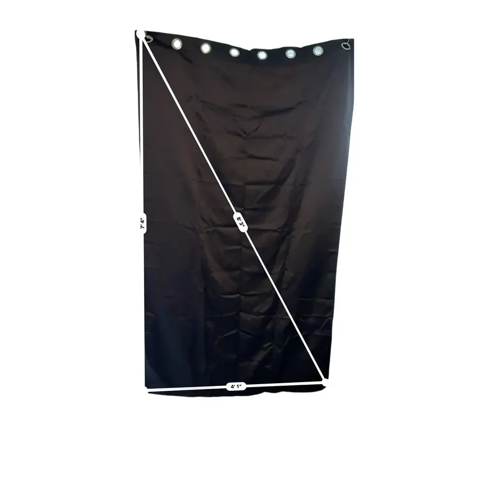 Blackout Curtain Panel 49” x 88” Grommet Top | Room Darkening| New Open Package